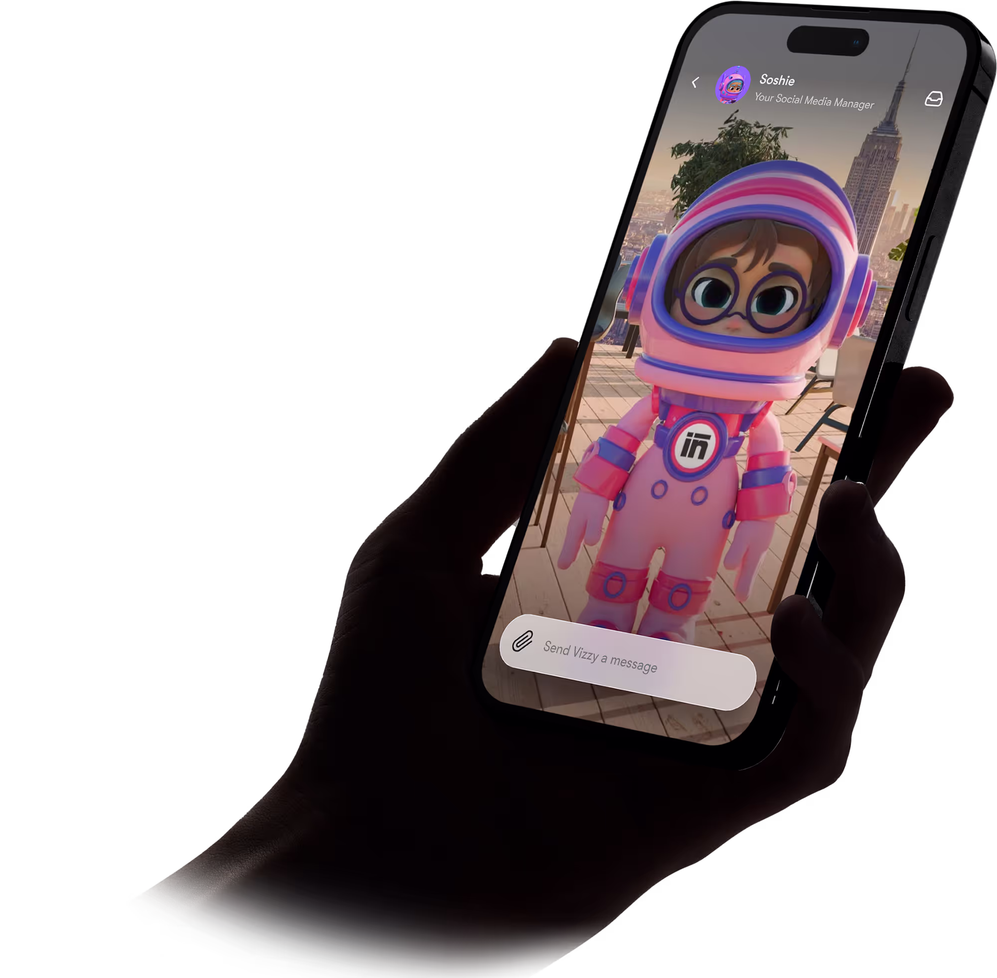 Blurred indoor background