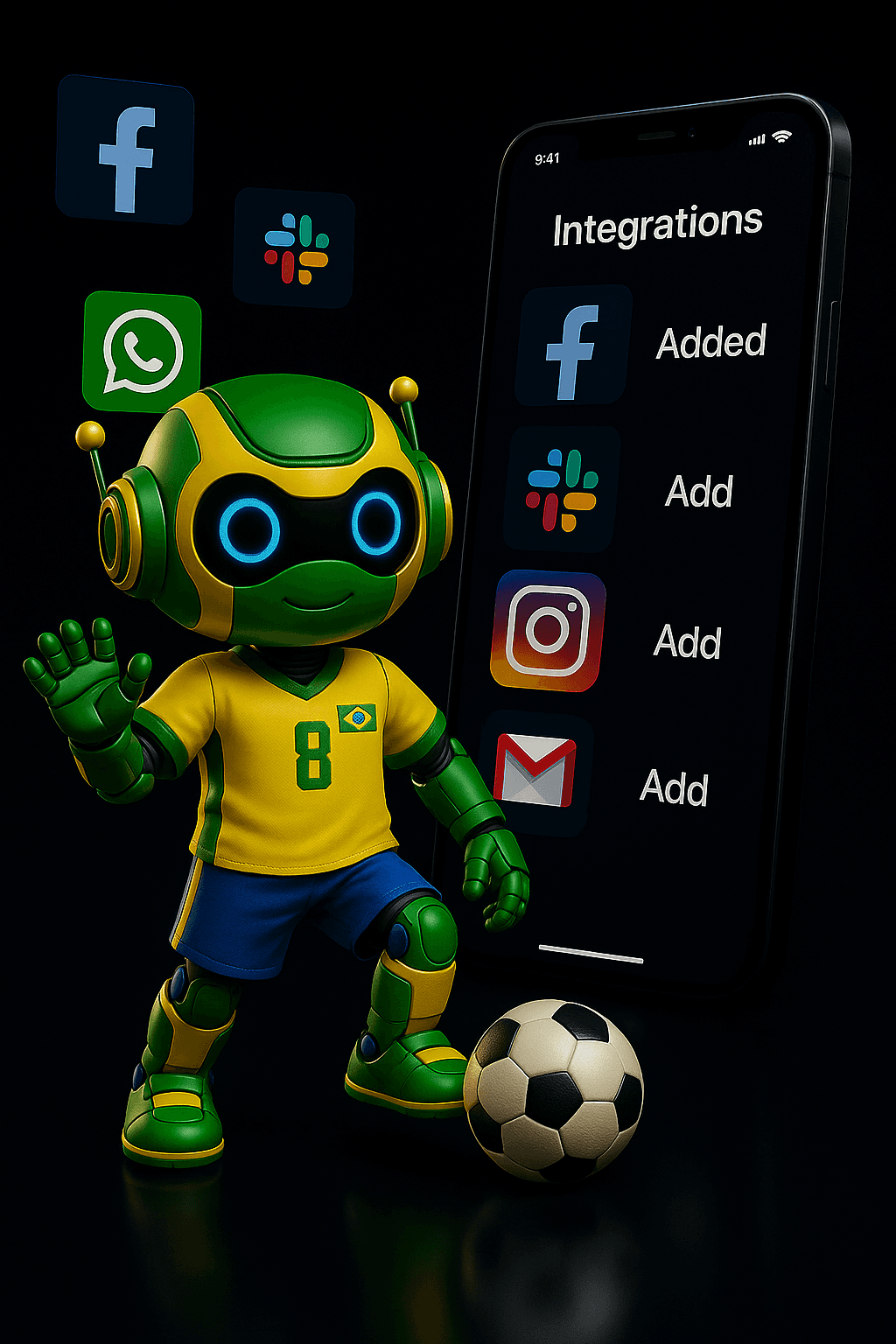 iPhone showing Novek Solutions integrations screen